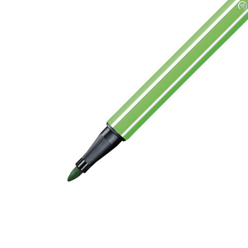 Picture of Fiber Pen Light Green 1mm Stabilo Pen 68