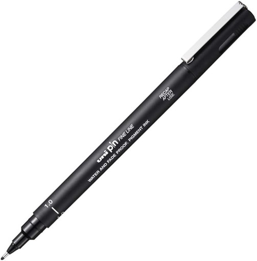 Picture of Fineliner Black 0.1mm Uni-Pin