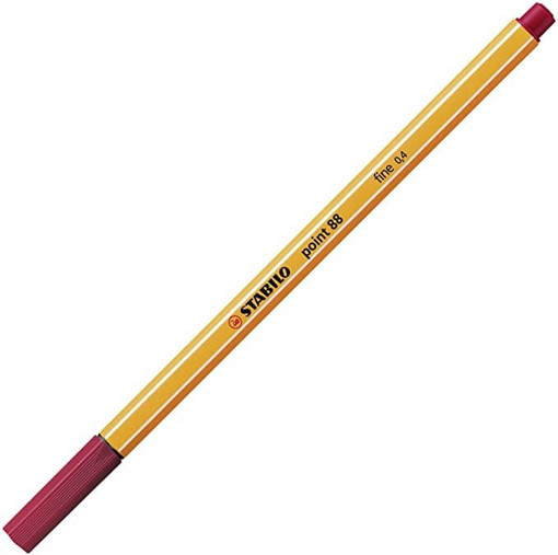Picture of Fineliner Crimson 0.4mm Stabilo Point 88