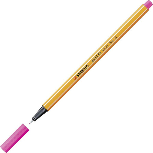 Picture of Fineliner Neon Pink 0.4mm Stabilo Point 88