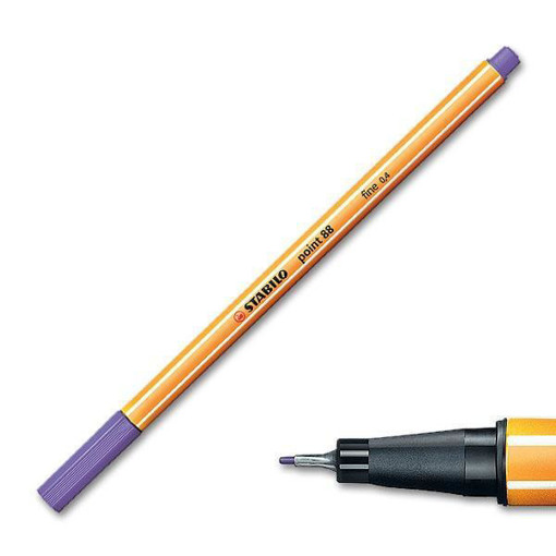 Picture of Fineliner Violet 0.4mm Stabilo Point 88