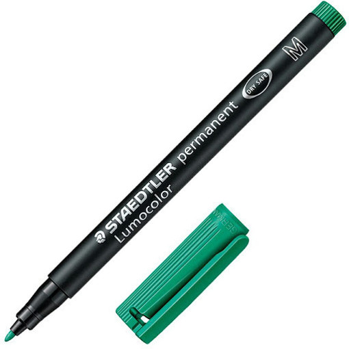 Picture of Permanent Marker M Green Staedtler