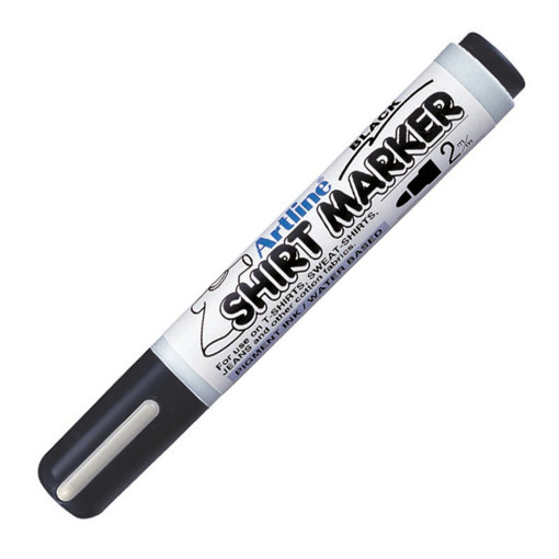 Picture of Shirt Marker Pens Black 2mm Artline
