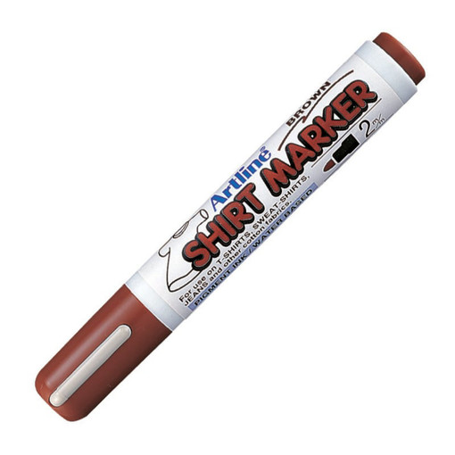 Picture of Shirt Marker Pens Brown 2mm Artline