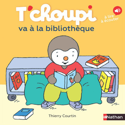 Picture of Tchoupi Va A La Bibliotheque Nathan