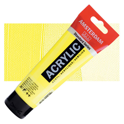 Picture of Acrylic 120ml Azo Yellow Lemon Amsterdam