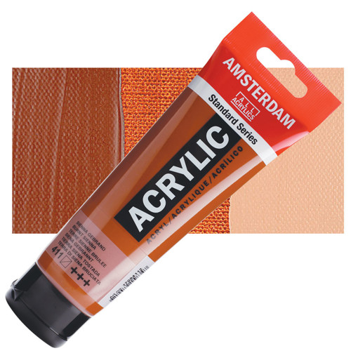 Picture of Acrylic 120ml Burnt Sienna Amsterdam