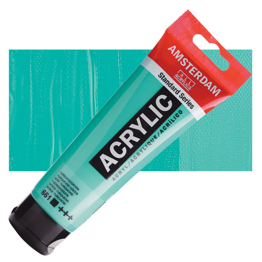 Picture of Acrylic 120ml Turquoise Green Amsterdam