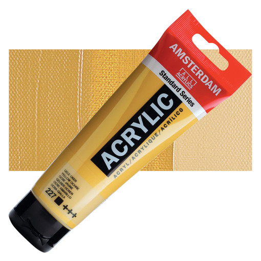 Picture of Acrylic 120ml Yellow Ochre Amsterdam