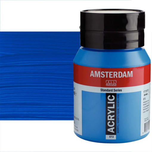 Picture of Acrylic 500ml Primary Cyan Amsterdam