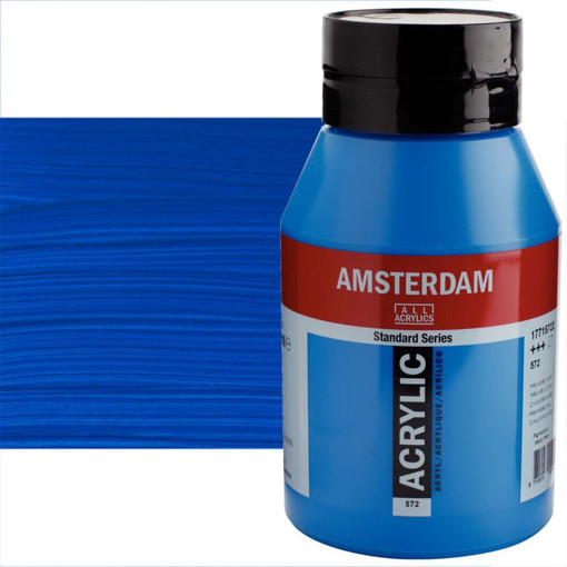 Picture of Acrylic 1000ml Primary Cyan Amsterdam
