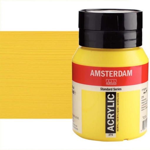 Picture of Acrylic 500ml Primary Yellow Amsterdam