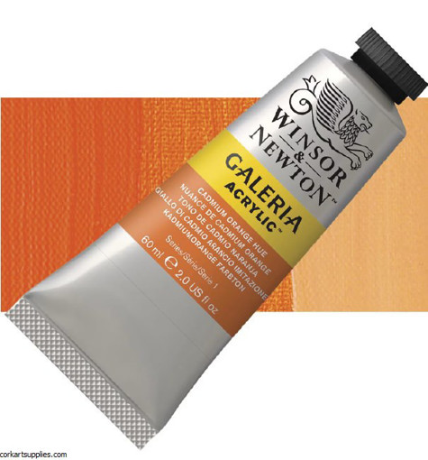 Picture of Acrylic 60ml Cadmium Orange Winsor&Newton Galeria