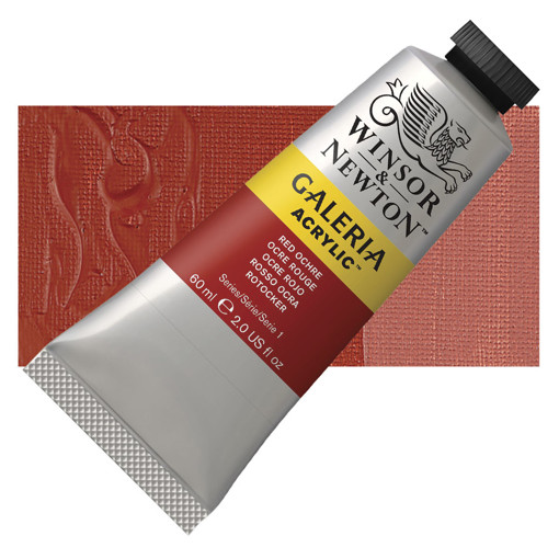 Picture of Acrylic 60ml Red Ochre Winsor&Newton Galeria
