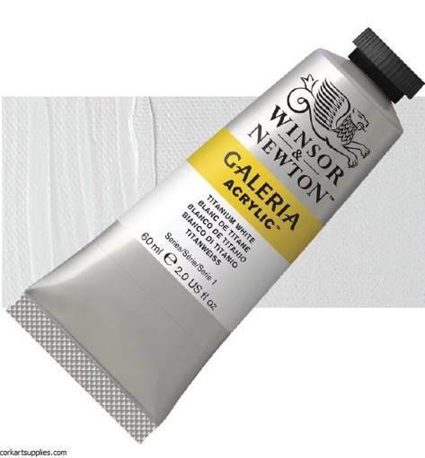 Picture of Acrylic 60ml Titanium White Winsor&Newton Galeria