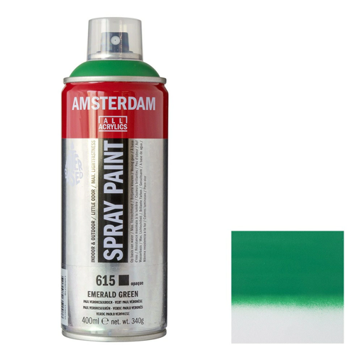 Picture of Acrylic Spray 400ml Emerald Green Amsterdam
