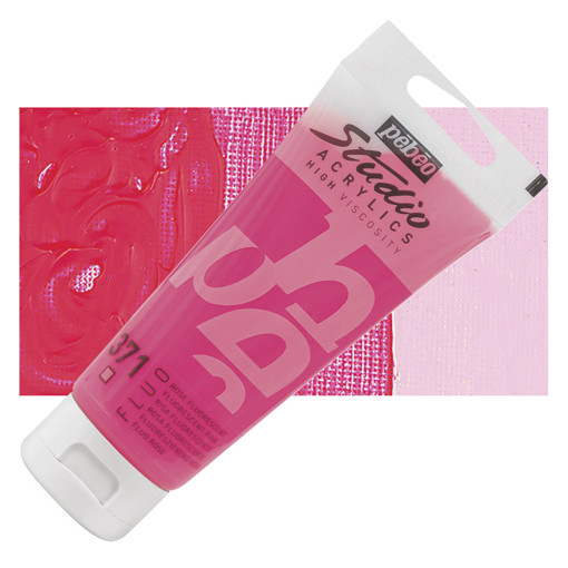 Picture of Acrylic 100ml Fluo Pink Pebeo