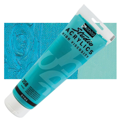 Picture of Acrylic 100ml Iridescent Blue Green Pebeo