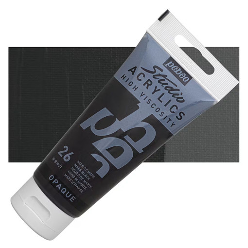Picture of Acrylic 100ml Mars Black Pebeo