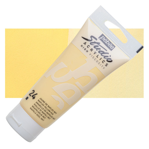 Picture of Acrylic 100ml Naples Yellow Pebeo