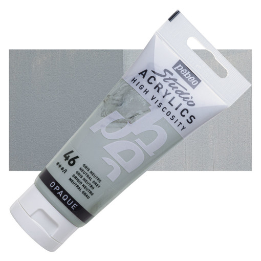 Picture of Acrylic 100ml Neutral Grey Pebeo