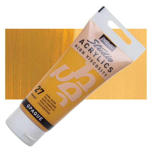 Picture of Acrylic 100ml Yellow Ochre Pebeo