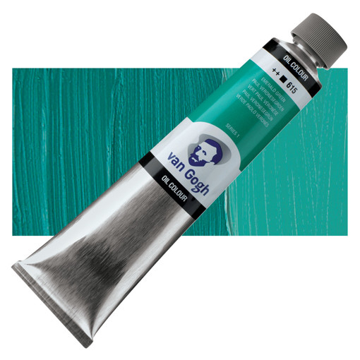 Picture of Oil Paint 200ml Emerald Green Vangogh