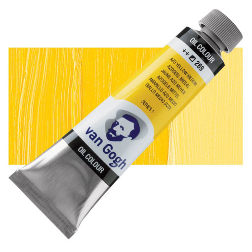 Picture of Oil Paint 40ml Azo Yellow Medium Vangogh