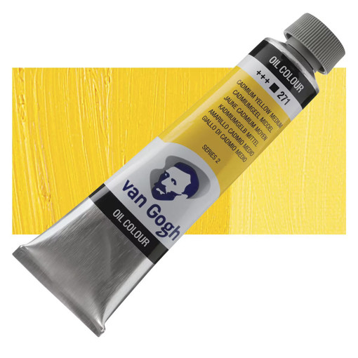 Picture of Oil Paint 40ml Cadmium Yellow Medium Vangogh