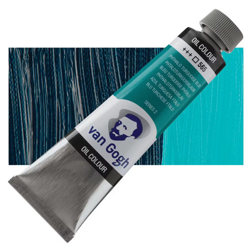 Picture of Oil Paint 40ml Phthalo Turquoise Blue Vangogh