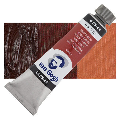 Picture of Oil Paint 40ml Transparent Oxide Red Vangogh