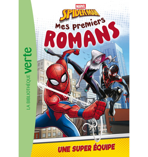 Picture of Bib Verte Mes Premiers Romans Spiderman