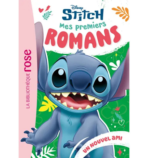 Picture of Bib Rose Mes Premiers Romans Stitch Un Nouvel Ami