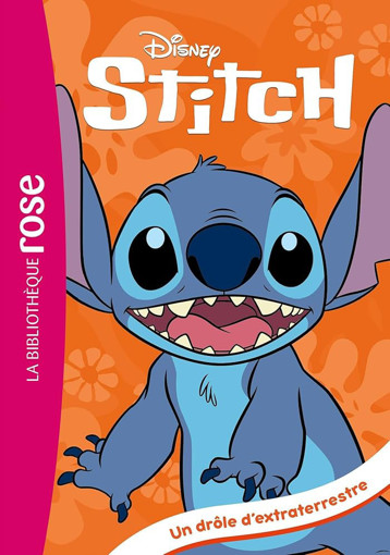 Picture of Bib Rose Un Drole D'Extraterrestre Stitch