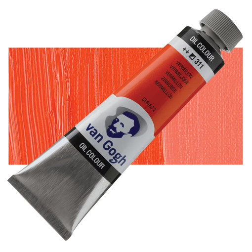 Picture of Oil Paint 40ml Vermillion Vangogh
