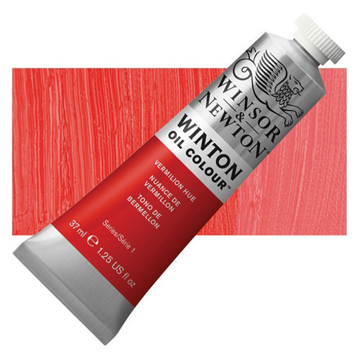Picture of Oil Paint 37ml Vermillion Winsor&Newton Winton