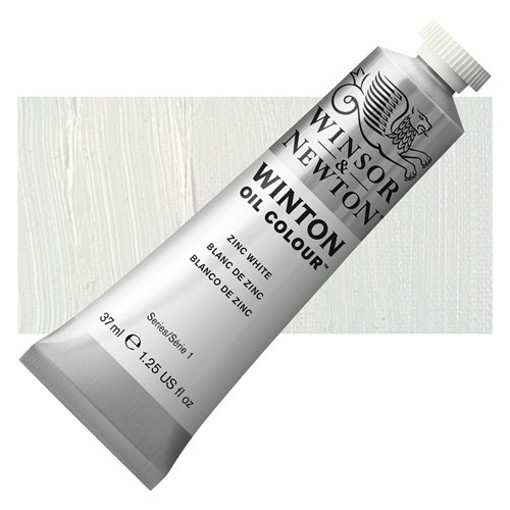 Picture of Oil Paint 37ml Zinc White Winsor&Newton Winton