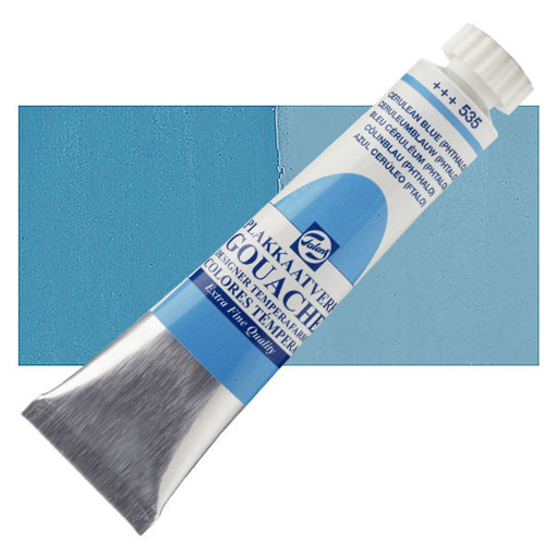Picture of Gouache 20ml Cerulean Blue Phtalo Talens