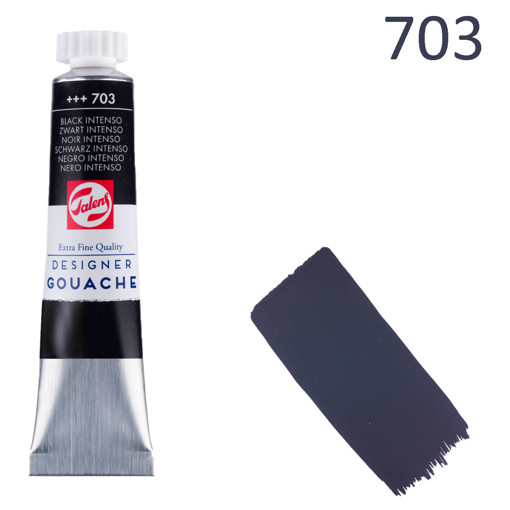 Picture of Gouache 60ml Black Intenso Talens
