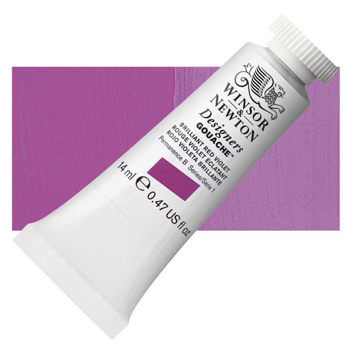 Picture of Gouache 14ml Brilliant Red Violet Winsor&Newton