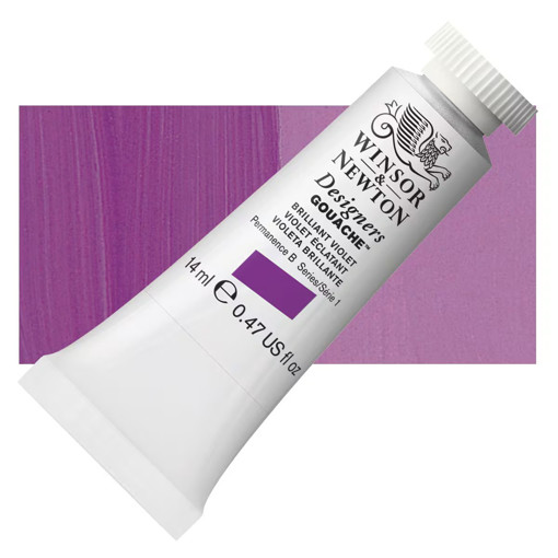 Picture of Gouache 14ml Brilliant Violet Winsor&Newton