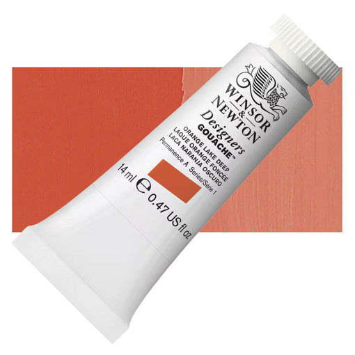 Picture of Gouache 14ml Orange Lake Deep Winsor&Newton
