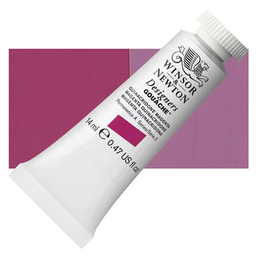 Picture of Gouache 14ml Quinacridone Magenta Winsor&Newton