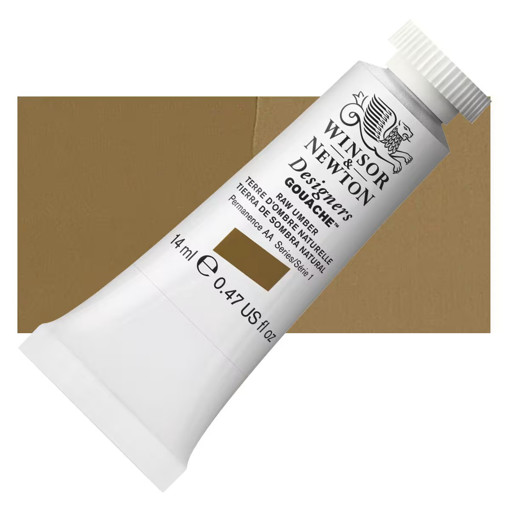 Picture of Gouache 14ml Raw Umber Winsor&Newton