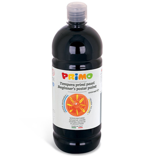 Picture of Gouache 1000ml Black Washable Primo