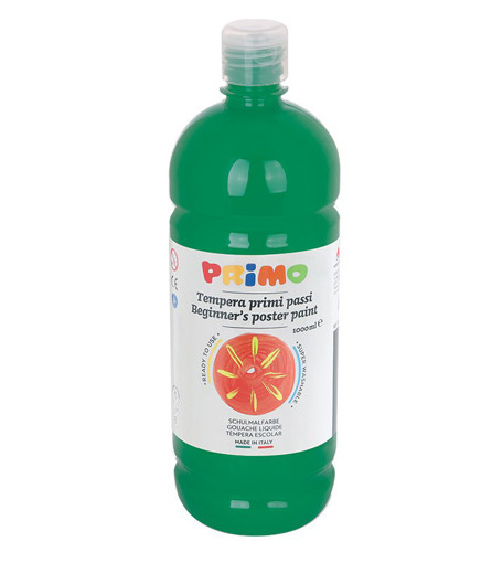 Picture of Gouache 1000ml Green Washable Primo
