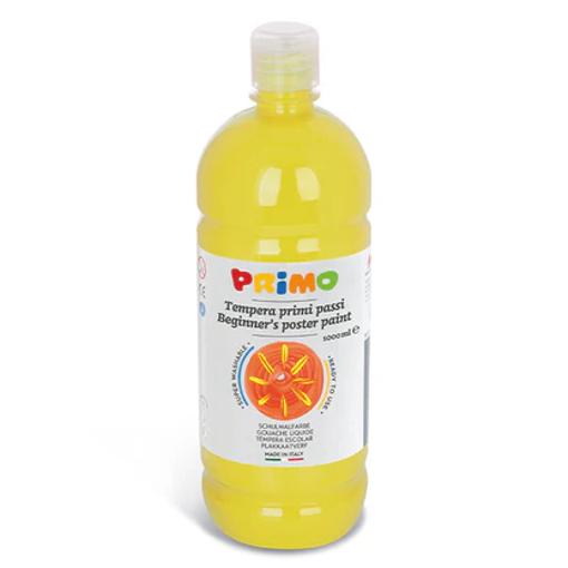 Picture of Gouache 1000ml Lemon Yellow Washable Primo