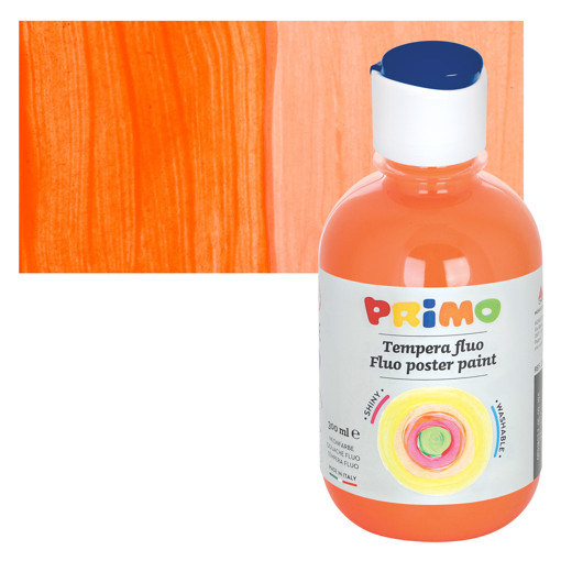 Picture of Gouache 300ml Fluo Orange Washable Primo