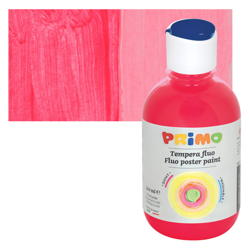 Picture of Gouache 300ml Fluo Vermillion Red Washable Primo