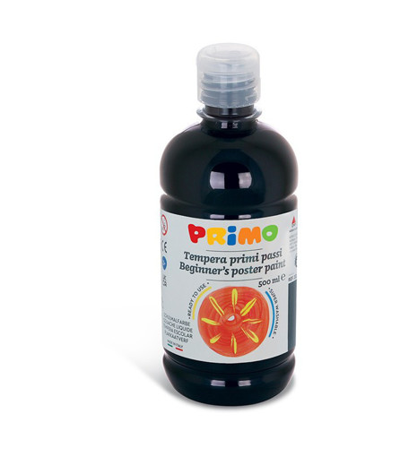 Picture of Gouache 500ml Black Washable Primo